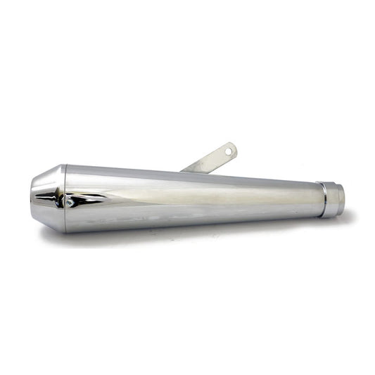 Megaton Universal Muffler 17" Long Chrome