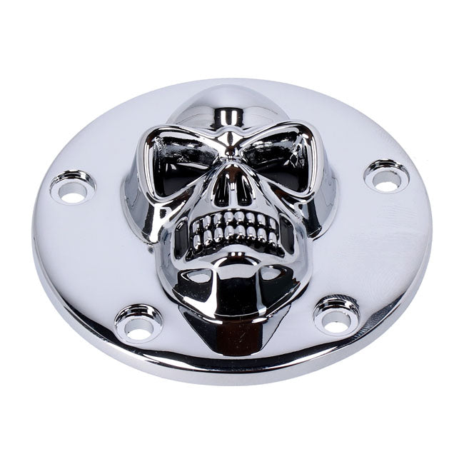 Skull Point Cover 5-hole. Chrome