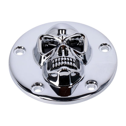 Skull Point Cover 5-hole. Chrome