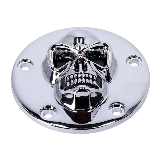 Skull Point Cover 5-hole. Chrome