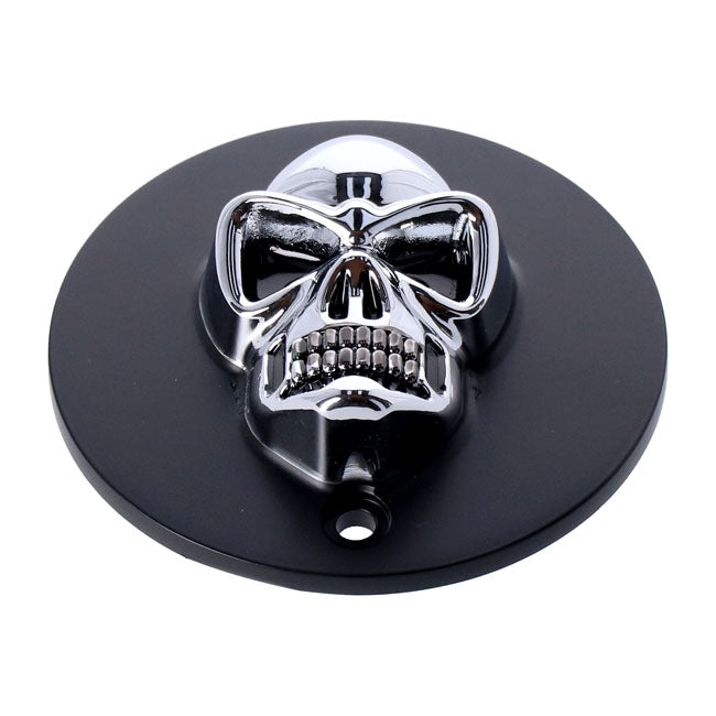 Skull Point Cover. Black/chrome