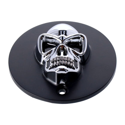 Skull Point Cover. Black/chrome