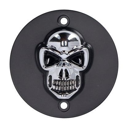 Skull Point Cover. Black/chrome