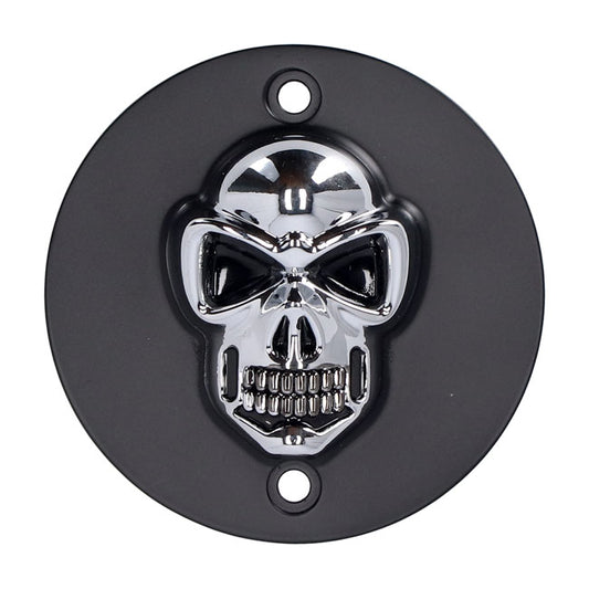 Skull Point Cover. Black/chrome