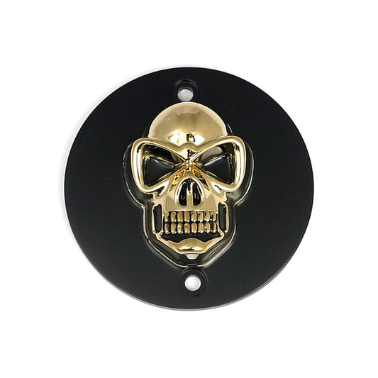 Skull Point Cover. Black/gold