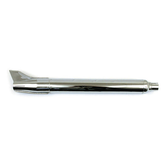 58-66 OEM Style Rocket Fishtail Muffler 33" Long Chrome