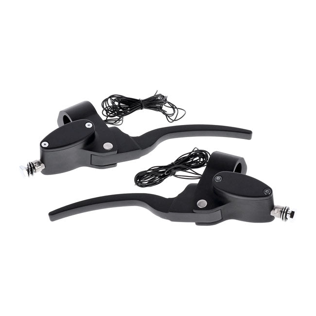Custom Handlebar Control Kit Hydr. Clutch. Matte Black