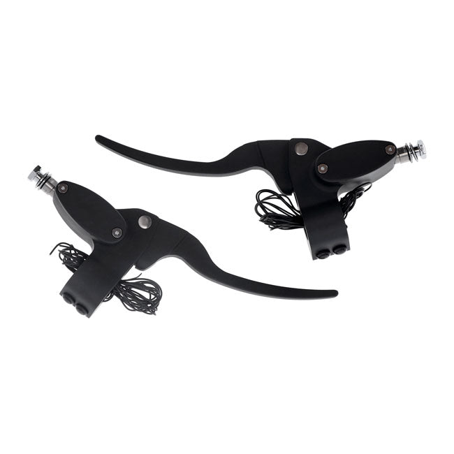 Custom Handlebar Control Kit Hydr. Clutch. Matte Black