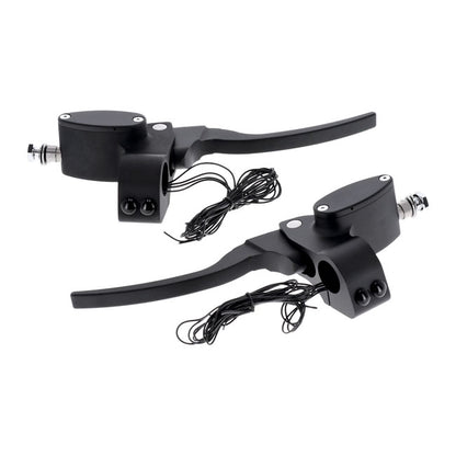Custom Handlebar Control Kit Hydr. Clutch. Matte Black