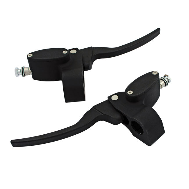Custom Handlebar Control Kit Hydr. Clutch. Matte Black