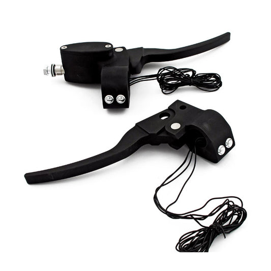 Custom Handlebar Control Kit Mech. Clutch. Matte Black