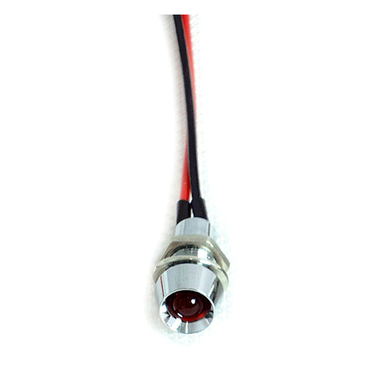 Custom LED Indicator Light. 5/16", Red