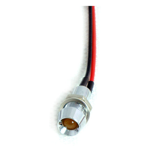 Custom LED Indicator Light. 5/16", Amber