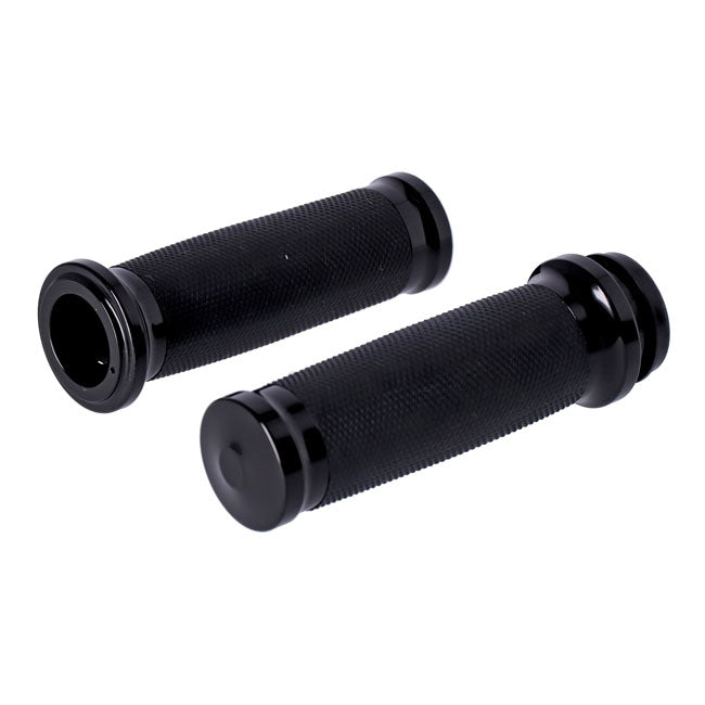 Handlebar Grip Set, Caliber. Black