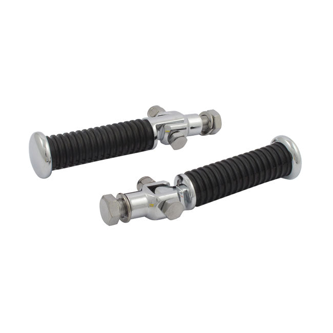 OEM Style Passenger Foot Peg Kit. Chrome