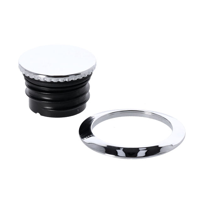 Pop-Up Gas Cap Set. Chrome