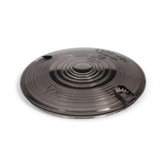 Replacement Turn Signal Lens. Flat Lens. Smoke