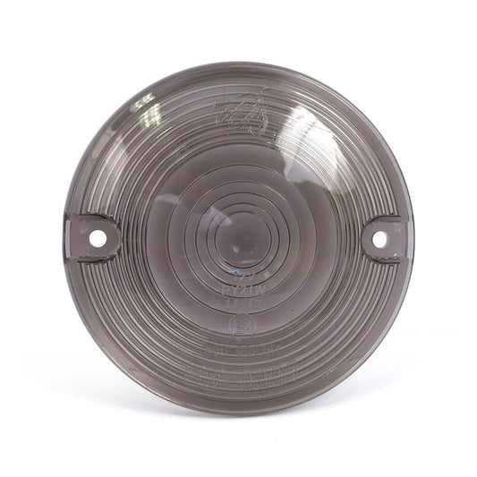Replacement Turn Signal Lens. Flat Lens. Smoke