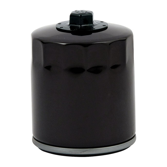 Spin-On Oil Filter, with Top Nut. Black