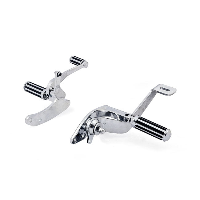 Dyna Forward Control Kit. Chrome