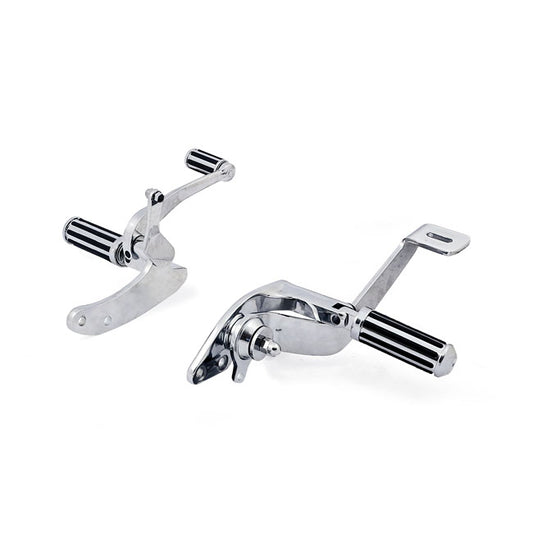Dyna Forward Control Kit. Chrome