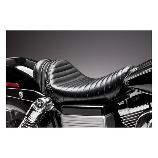 LePera, Stubs Spoiler Solo Seat. Black, Pleated