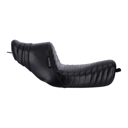 LePera, Stubs Cafe Solo Seat. Black, Pleated