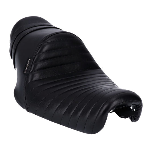 LePera, Stubs Cafe Solo Seat. Black, Pleated