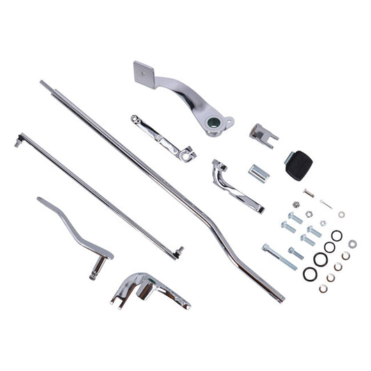 Dyna Forward Control Assembly. Chrome