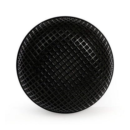 Breather Style Air Cleaner Assembly, Round. Black