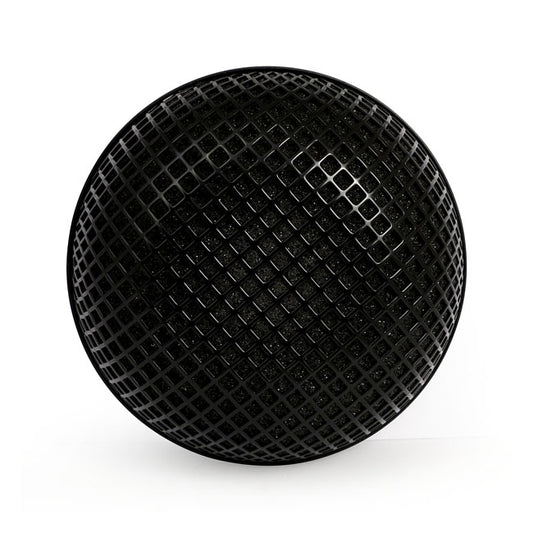 Breather Style Air Cleaner Assembly, Round. Black