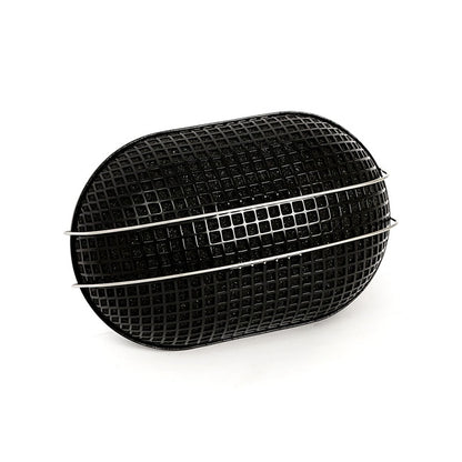 Breather Style Air Cleaner Assembly, Oval. Black