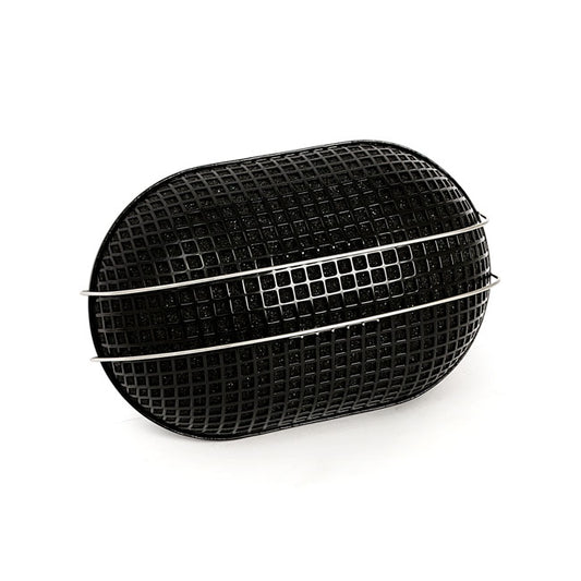 Breather Style Air Cleaner Assembly, Oval. Black
