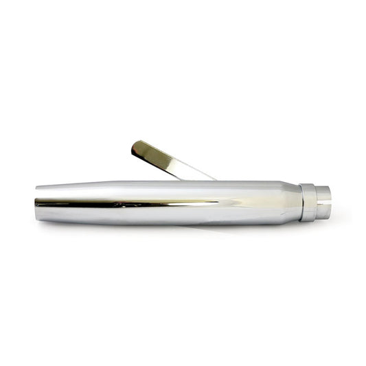 Tapered Universal muffler16" Long Chrome