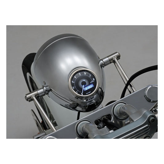 Bracket for 'Vintage' Headlamp. 41mm Fork Tubes. Polished Ss