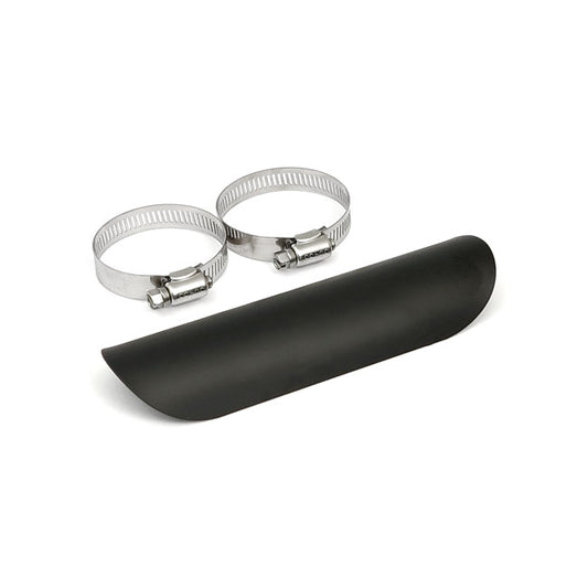 Universal Smooth Heat Shield 7" Long Black