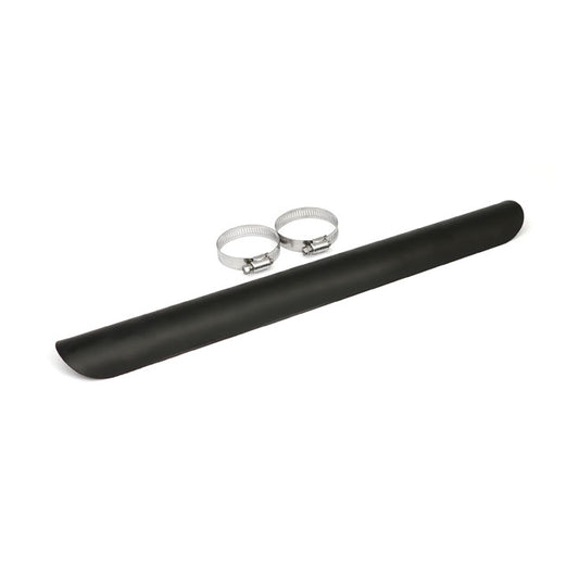 Universal Smooth Heat Shield 18" Long Black