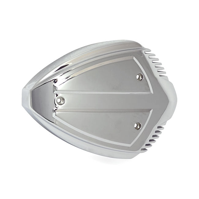 Wedge Air Cleaner Assembly. Chrome