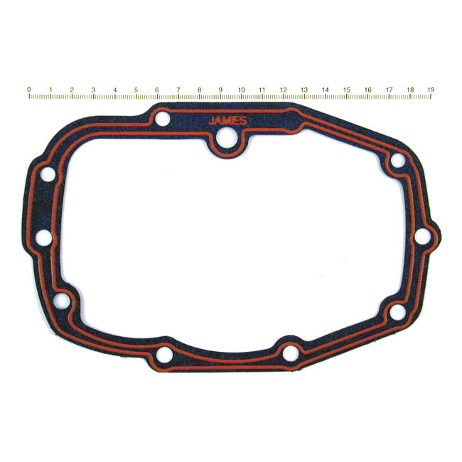 James Gaskets Transmission bearing housing gasket. Paper/silicone