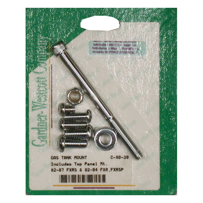 Gardner-Westcott, Gas Tank & Tank Panel Mount Kit. Allen