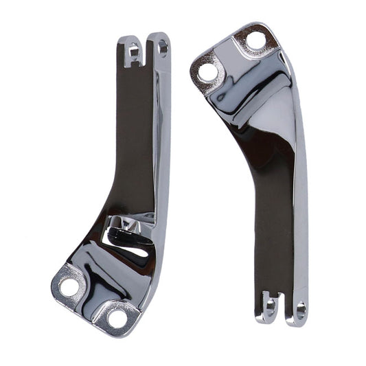 Dyna Passenger Foot Peg Mount Bracket Kit. Chrome