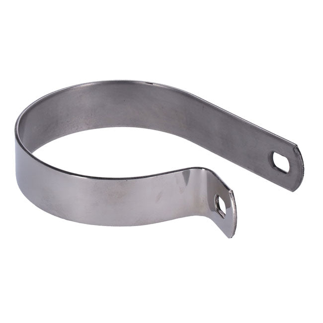 Muffler Short P-Clamp 3-1/4". Stainless
