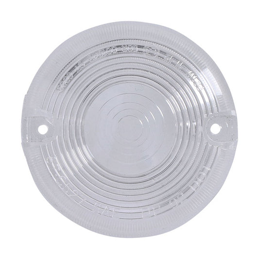 Replacement 3" Bullet Turn Signal Lens. Clear