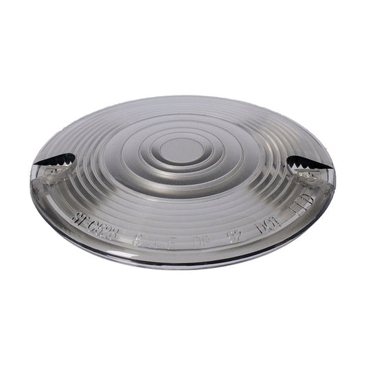 Replacement Turn Signal Lens. Flat Lens. Smoke