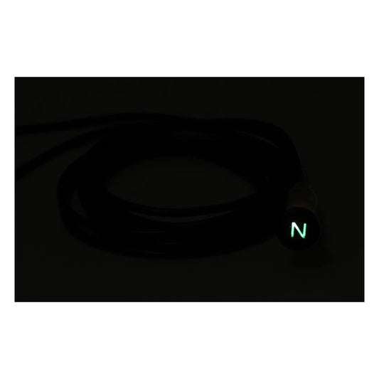 3/8 Indicator Light. Green, with 'N' Neutral Symbol