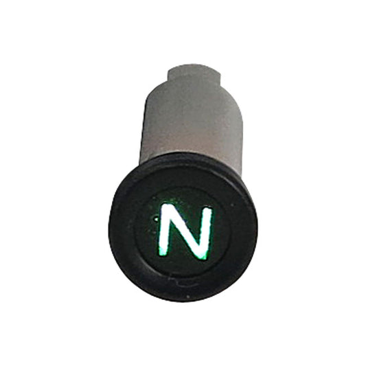 3/8 Indicator Light. Green, with 'N' Neutral Symbol