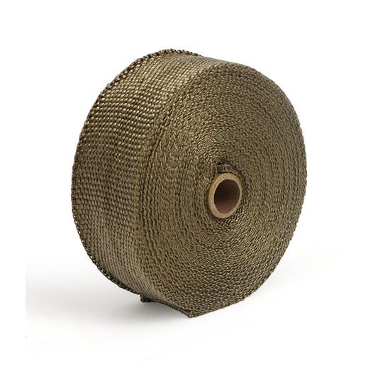 Exhaust Insulating Wrap. 2" Wide Copper