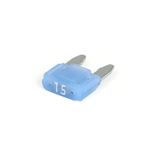Mini Fuse with LED Indicator. Blue, 15A