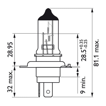 Philips CityVision Moto Headlamp Bulb HS1