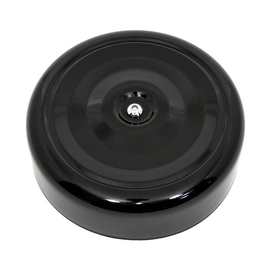 Air Cleaner Cover, Bobber Style. 7" Diameter. Black